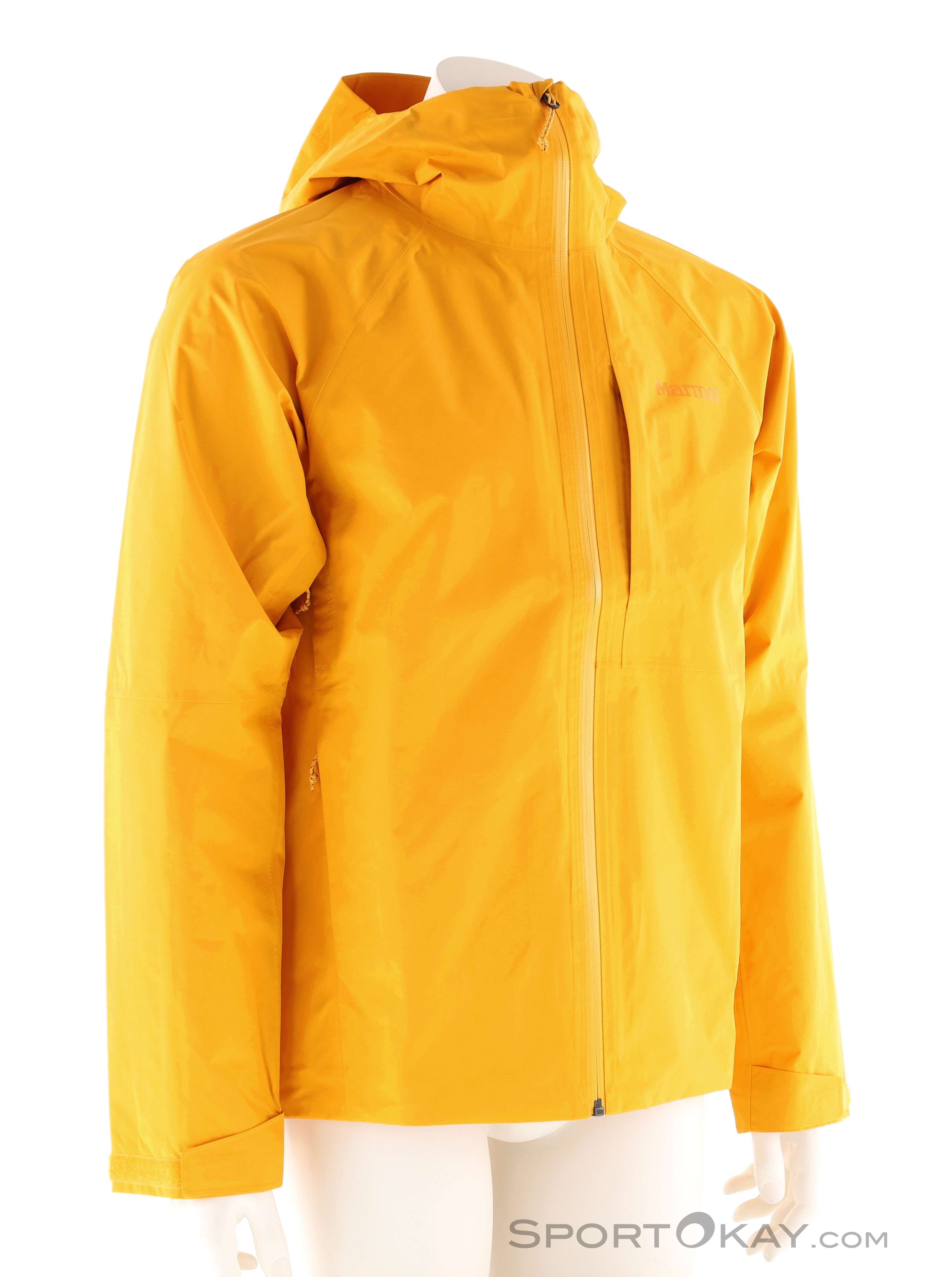 Marmot Waypoint GTX Herren Regenjacke Gore-Tex, Marmot, Gelb, , Herren, 0066-10630, 5638298136, 195115263447, N1-01.jpg