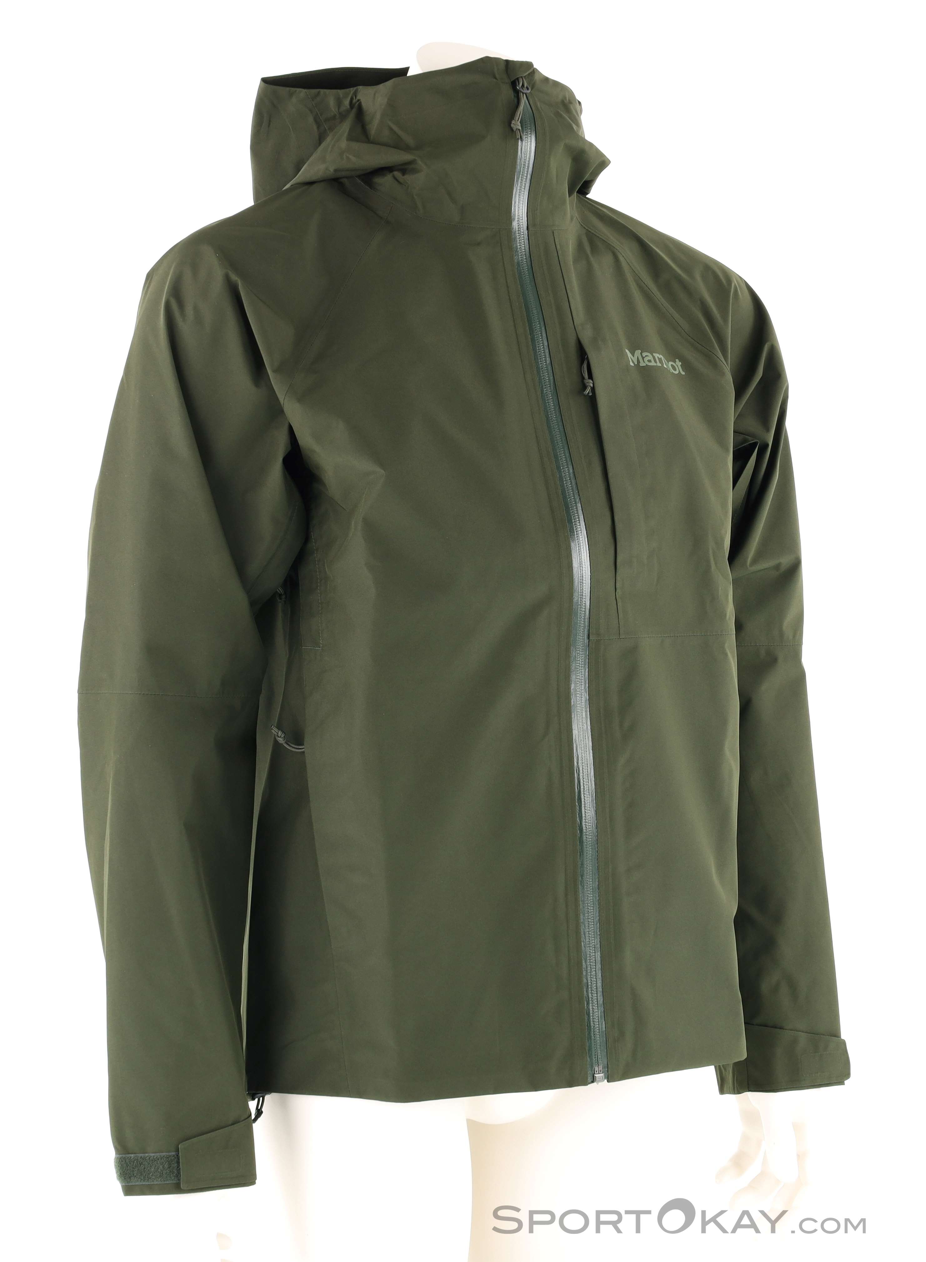 Marmot Waypoint GTX Herren Regenjacke Gore-Tex, Marmot, Oliv-Dunkelgrün, , Herren, 0066-10630, 5638298141, 195115263348, N1-01.jpg