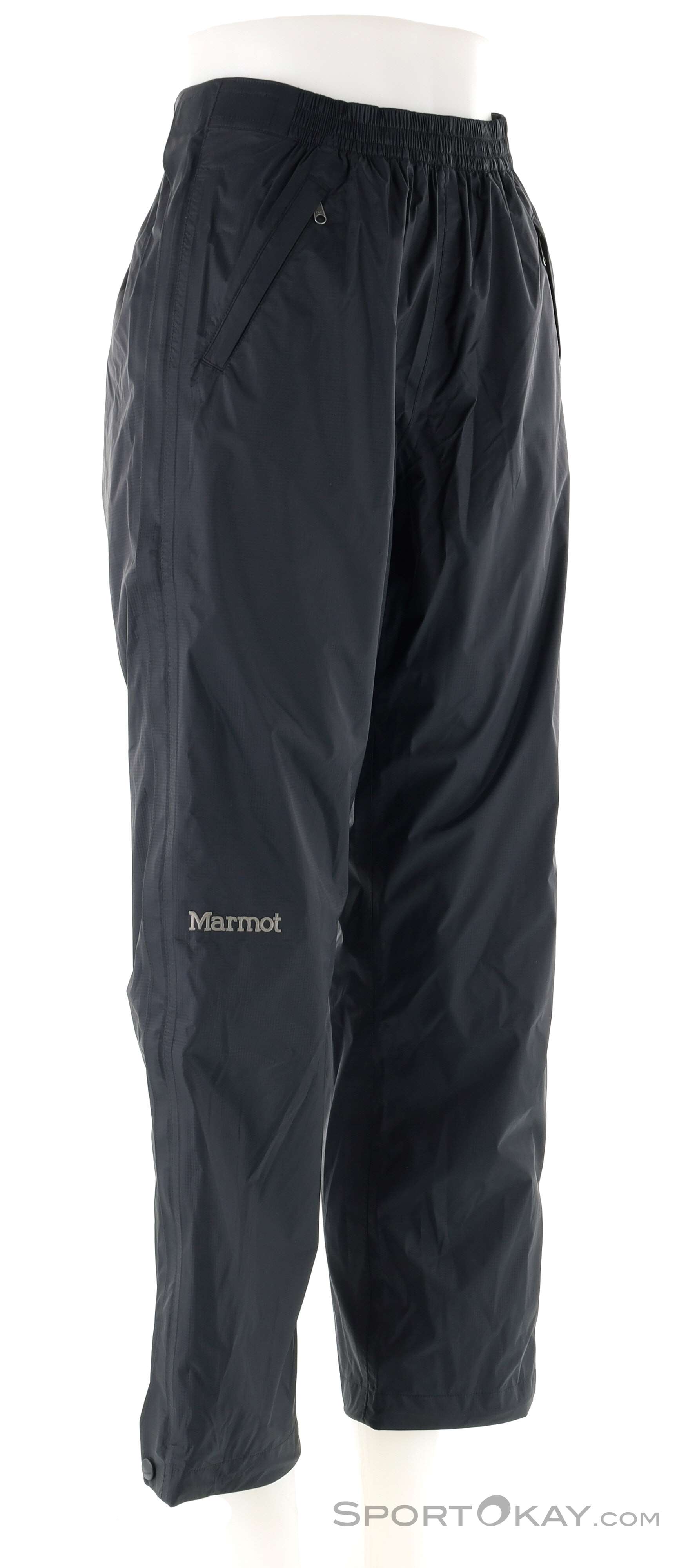 Marmot PreCip Eco Pant Damen Regenhose, Marmot, Schwarz, , Damen, 0066-10633, 5638298158, 889169479496, N1-01.jpg