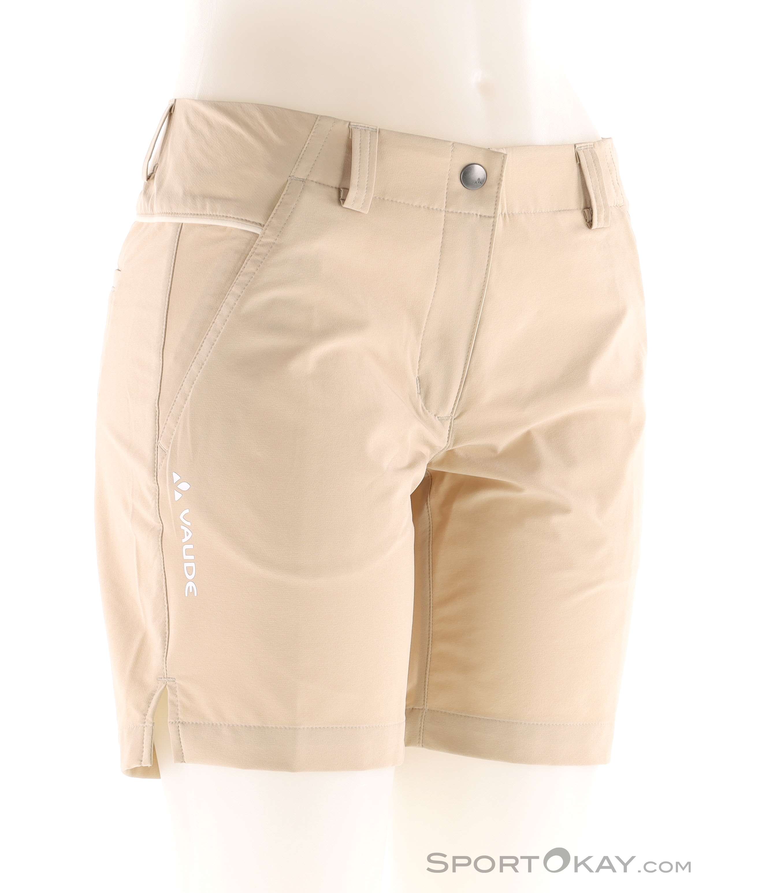 Vaude Skomer III Damen Outdoorshort, Vaude, Beige, , Damen, 0239-11484, 5638303342, 4062218802537, N1-01.jpg