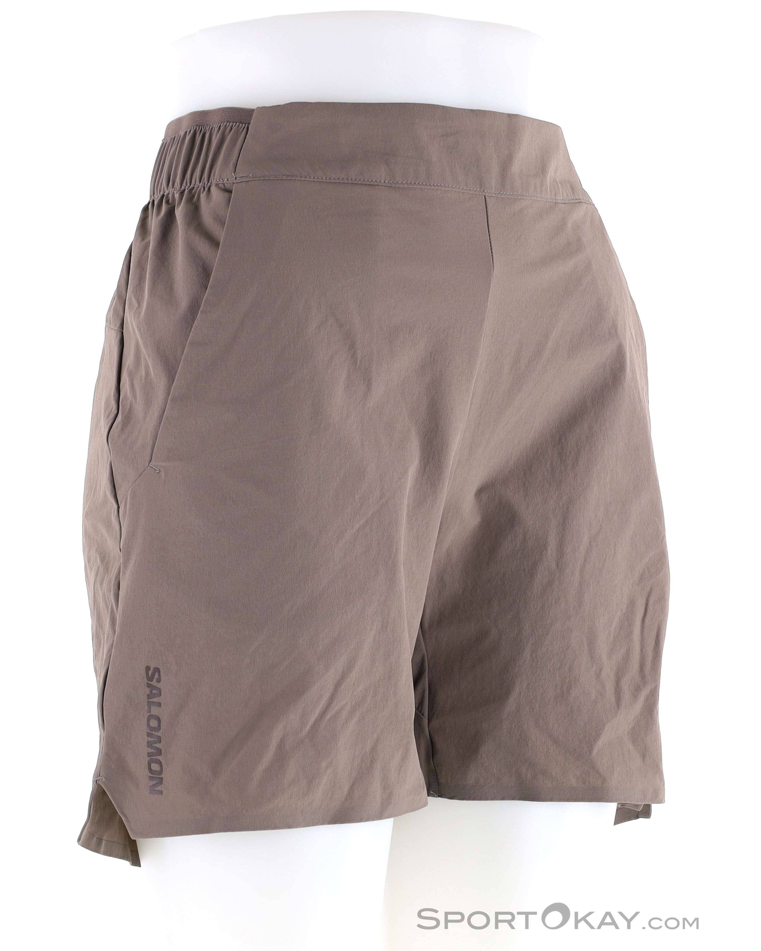 Salomon Wayfarer Ease Damen Outdoorshort, Salomon, Grau, , Damen, 0018-12029, 5638310585, 195751845236, N1-01.jpg