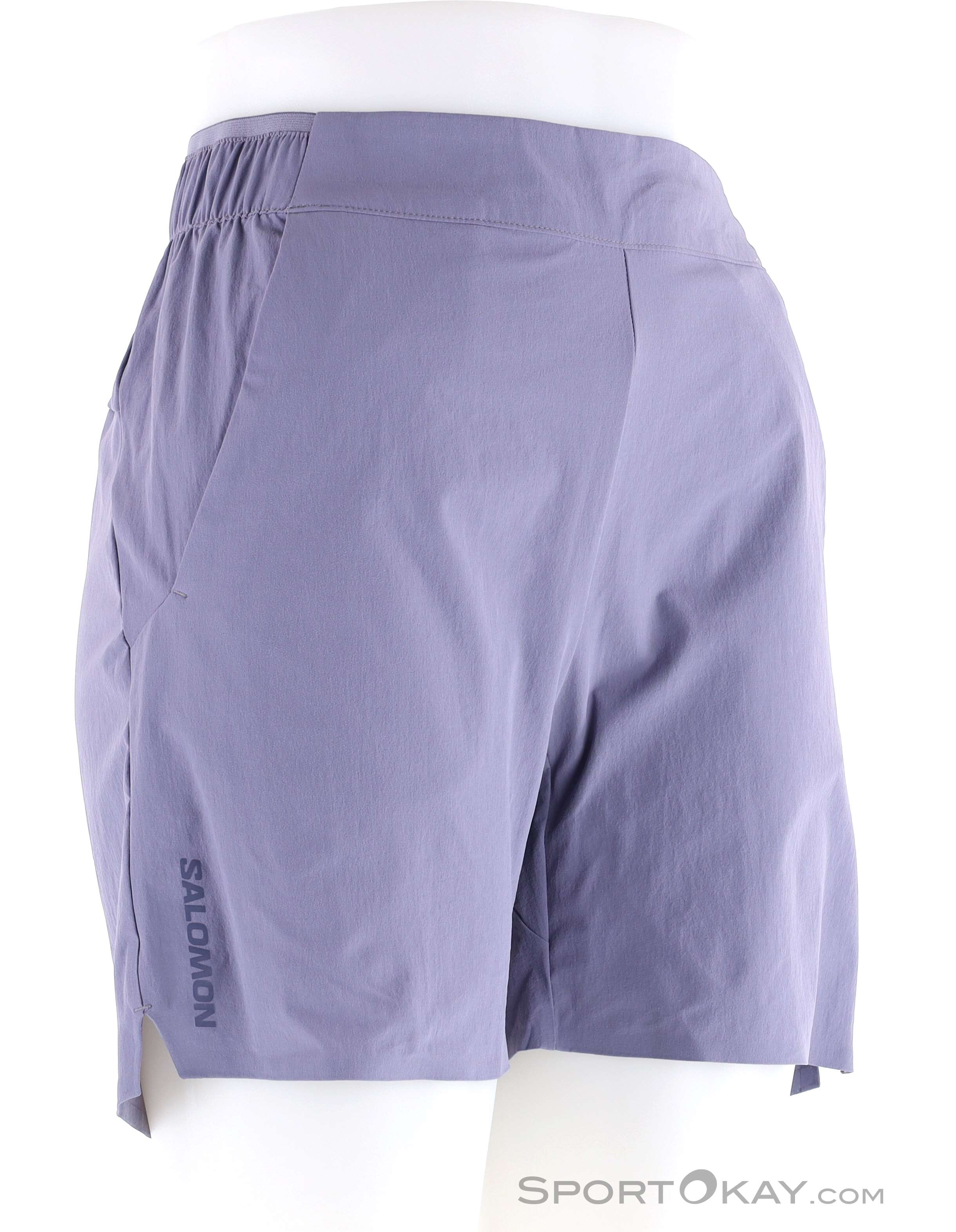 Salomon Wayfarer Ease Damen Outdoorshort, Salomon, Lila, , Damen, 0018-12029, 5638310927, 195751845564, N1-01.jpg