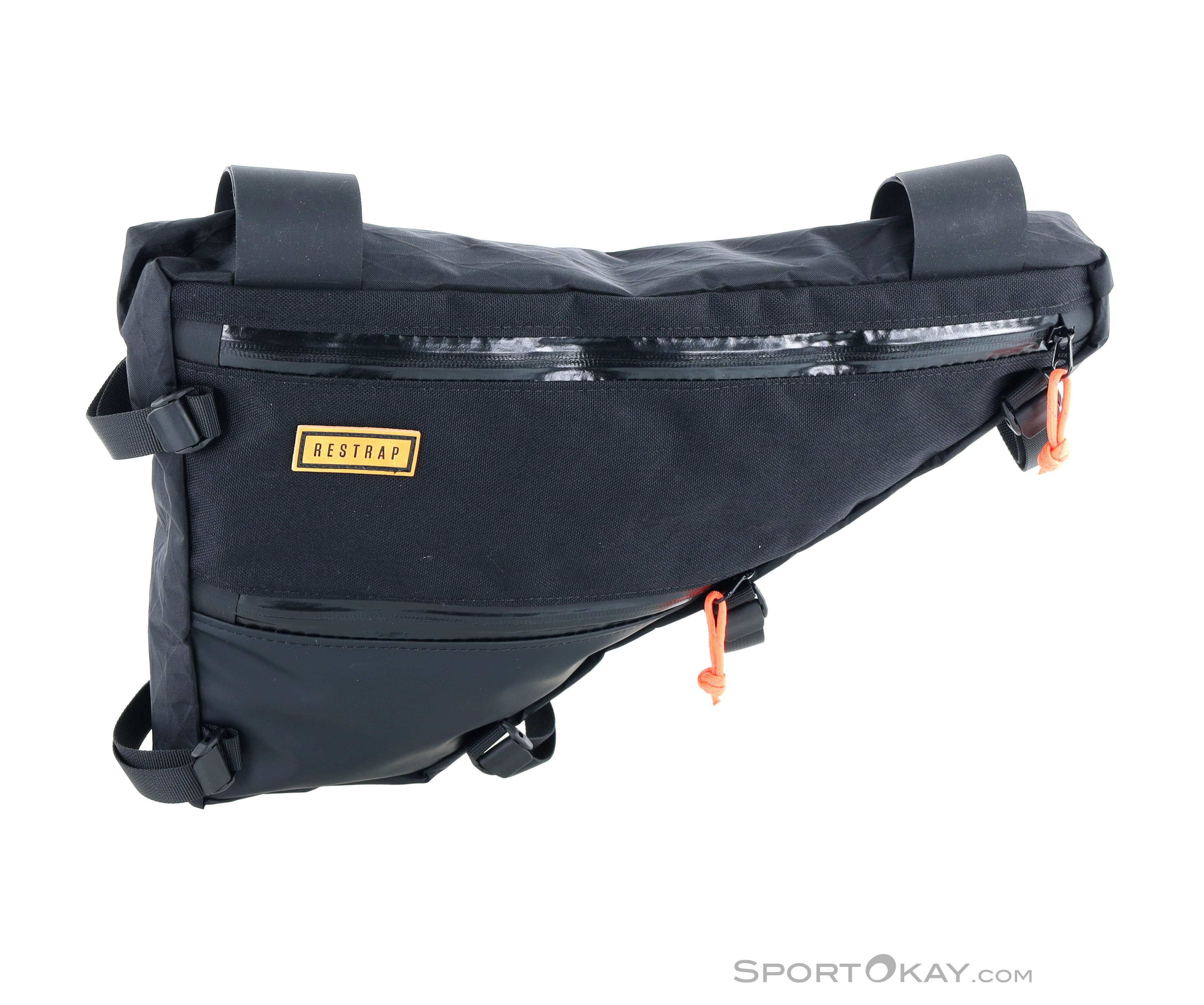 Porta Telefono Bici Borsa Triangolo Per Bici ROCKBROS - Impermeabile, 3L, Per MTB E City Bike, Montaggio Facile Borsa Telaio Bici MTB