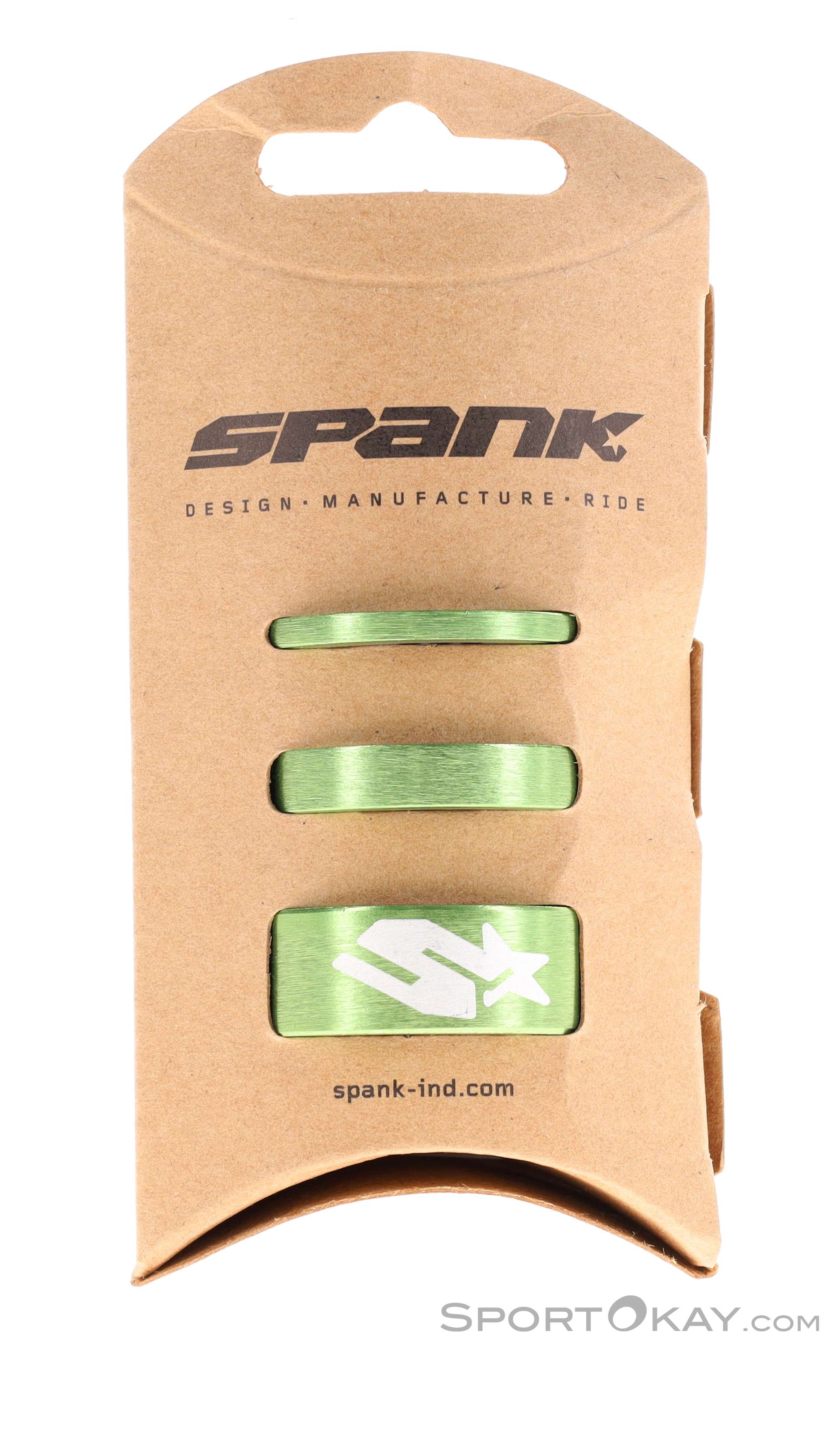 Spank Headset Spacer Kit Bike Zubehör, Spank, Grün, , Unisex, 0173-10063, 5638315335, 4717760764085, N1-01.jpg