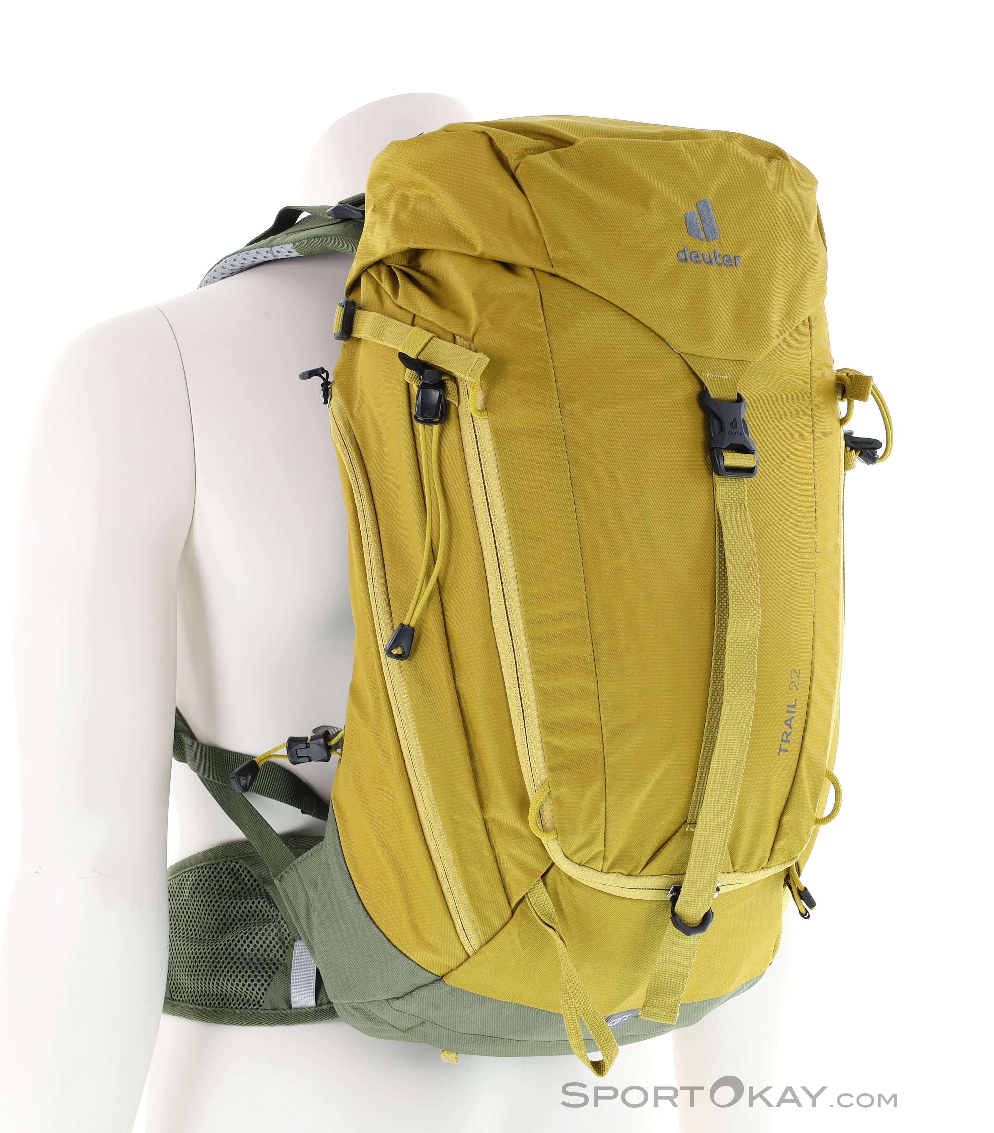 Deuter Trail 22l Rucksack, Deuter, Gelb, , Herren,Damen,Unisex, 0078-10934, 5638339094, 4046051113043, N1-01.jpg