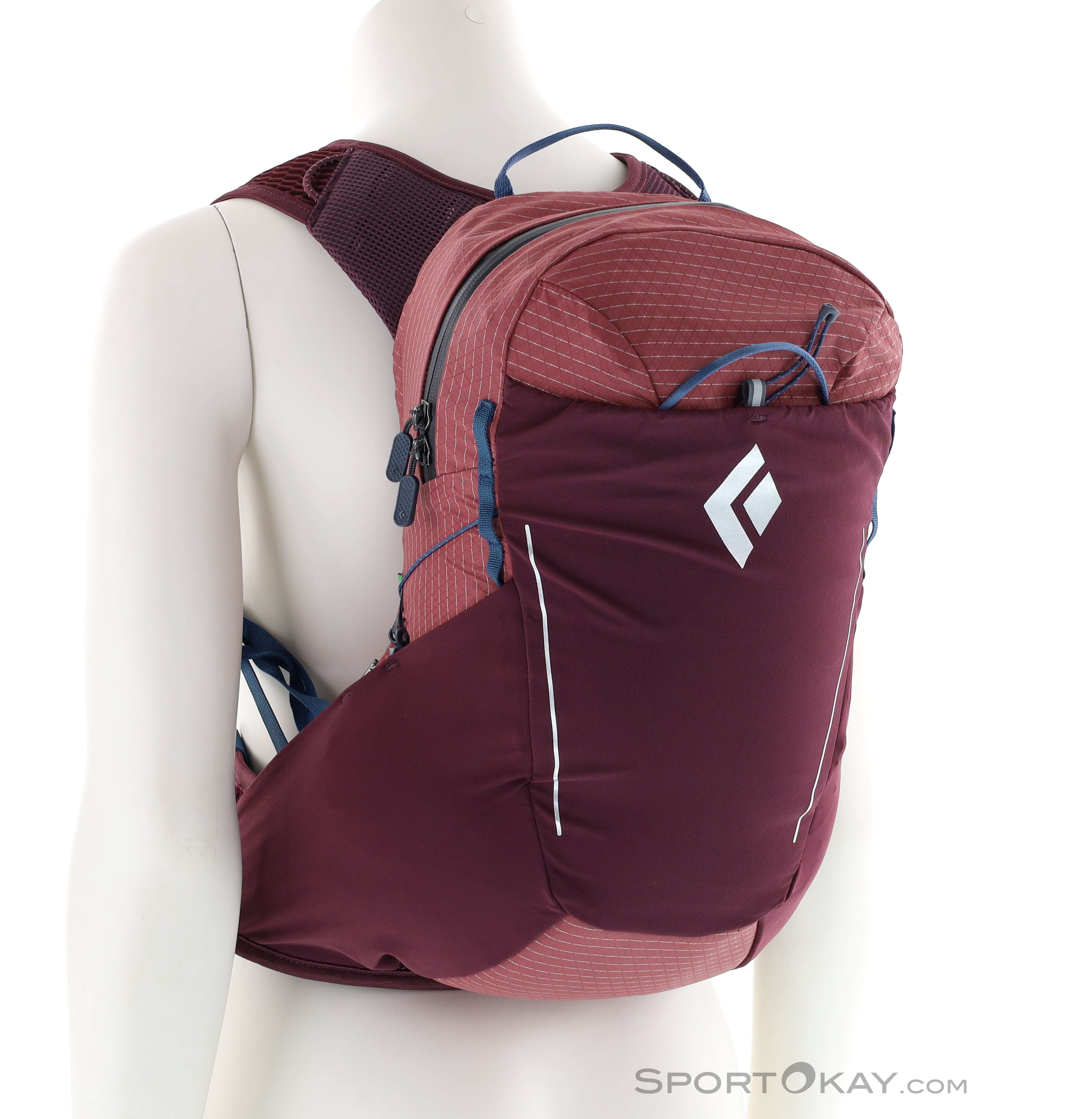 Black Diamond Pursuit 15 Backpack Women\'s Large Long Red Cherrywood Blue NEW NWT Black Diamond Pursuit 15 Daypack Review: Snug Fit, Less  main image 3