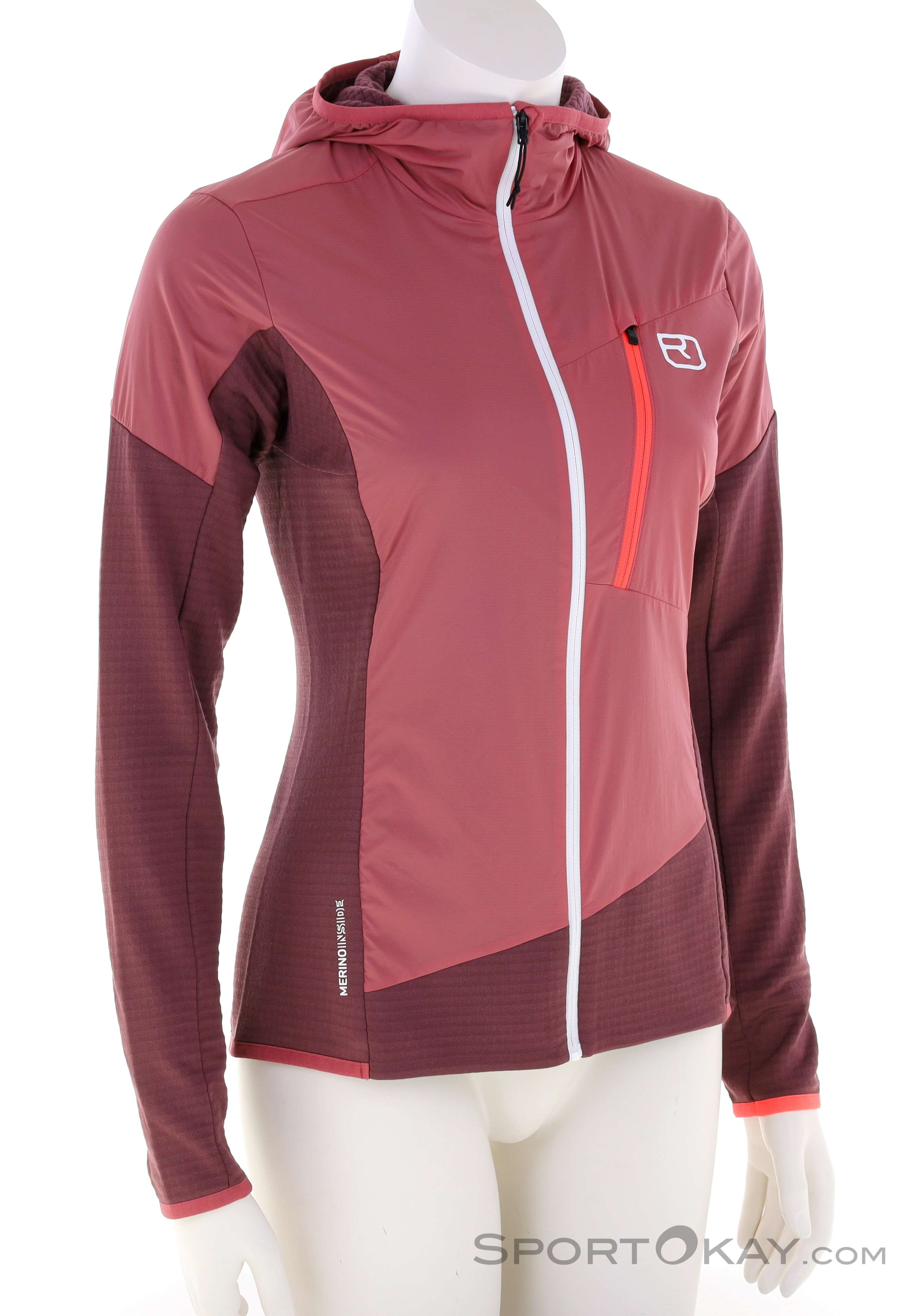 Ortovox Ladiz Hybrid Damen Outdoorjacke, Ortovox, Pink-Rosa, , Damen, 0016-11668, 5638346864, 4251877735588, N1-01.jpg