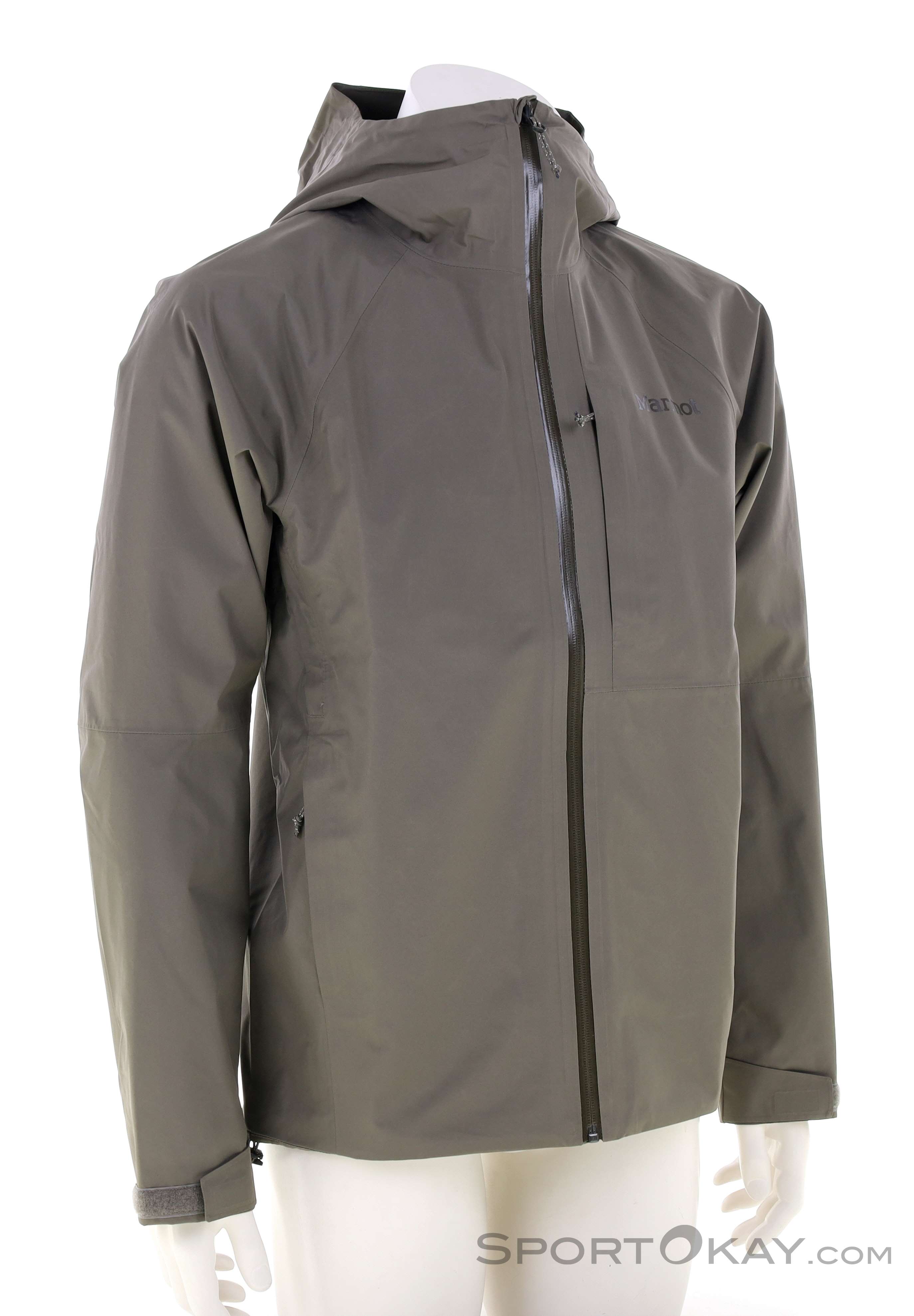 Marmot Waypoint GTX Herren Regenjacke Gore-Tex, Marmot, Braun, , Herren, 0066-10630, 5638352248, 195115298210, N1-01.jpg