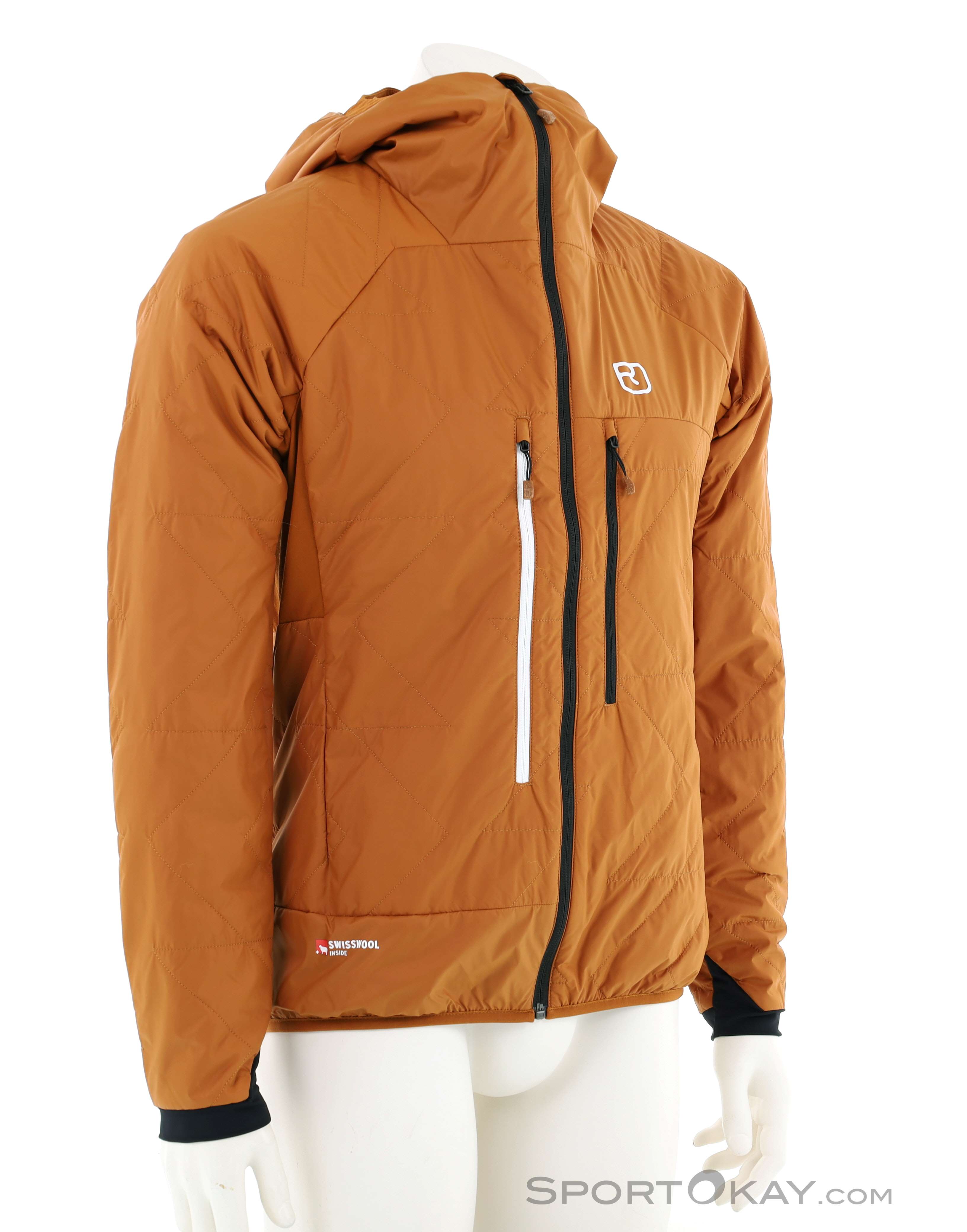 Ortovox Swisswool Piz Boe Herren Isolationsjacke, Ortovox, Braun, , Herren, 0016-12367, 5638352506, 4251877788577, N1-01.jpg