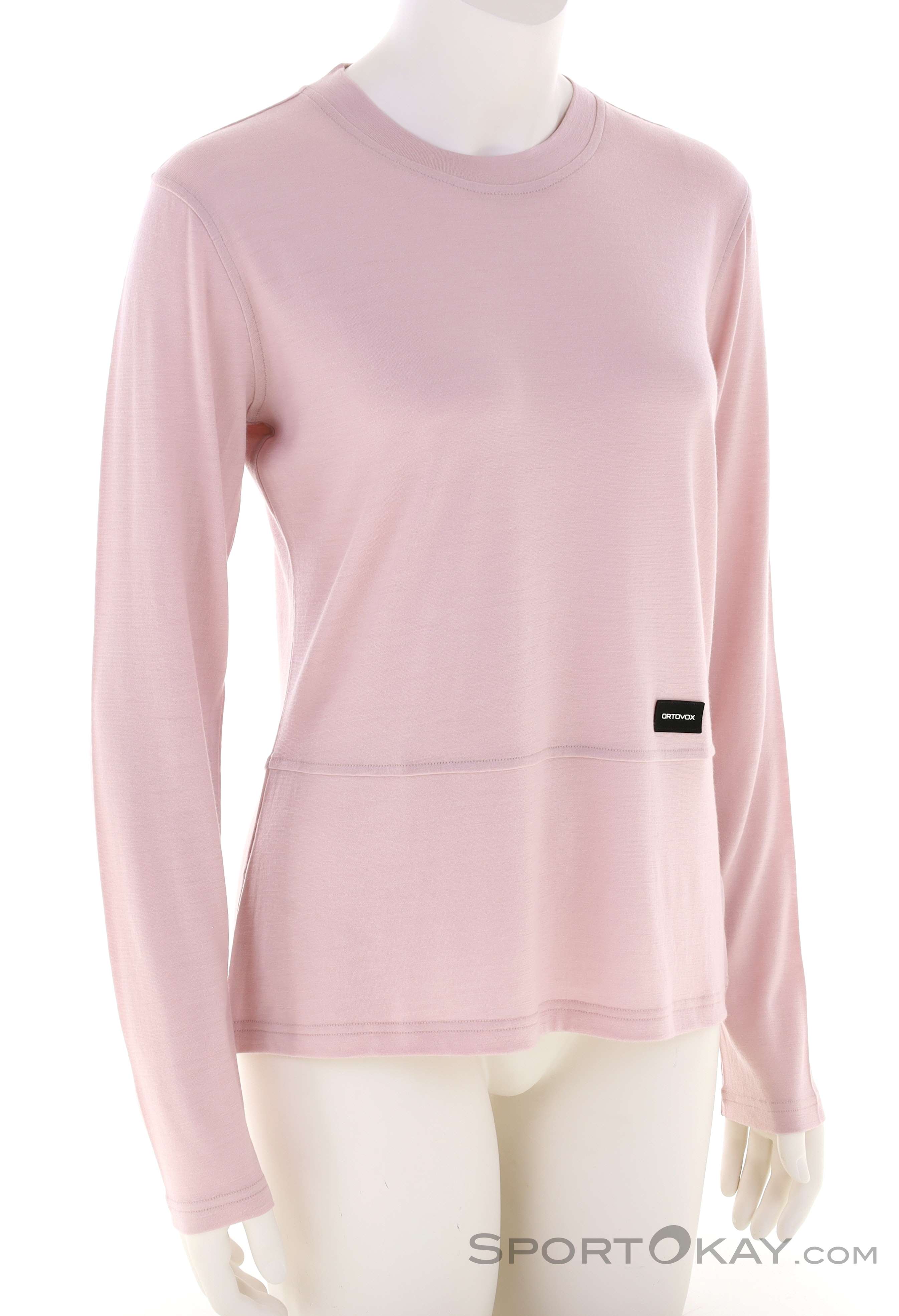 Ortovox 185 Merino Patch Damen Funktionsshirt, Ortovox, Pink-Rosa, , Damen, 0016-12411, 5638353138, 4255736222486, N1-01.jpg