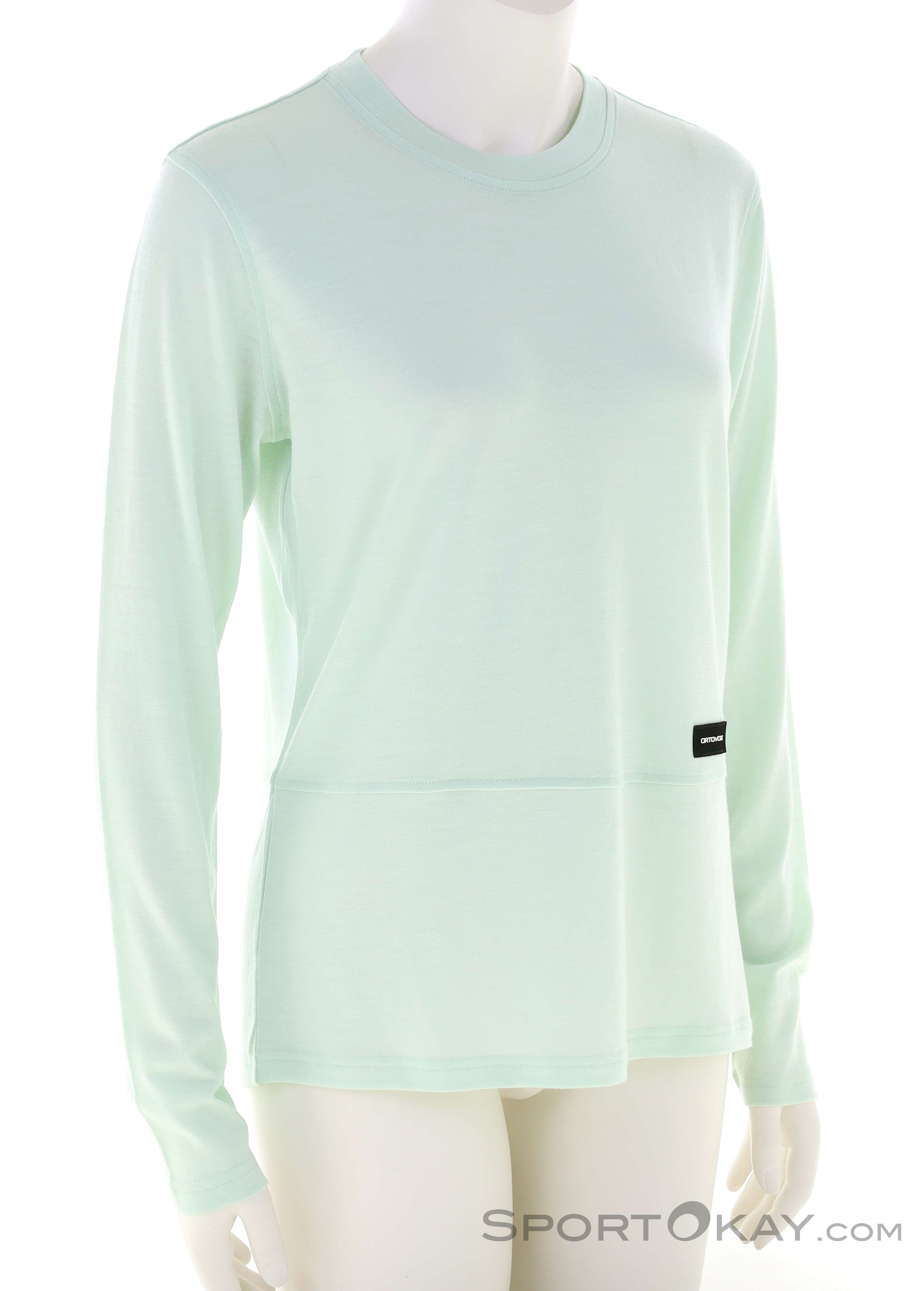 Ortovox 185 Merino Patch Damen Funktionsshirt, Ortovox, Hell-Grün, , Damen, 0016-12411, 5638353142, 4255736222547, N1-01.jpg