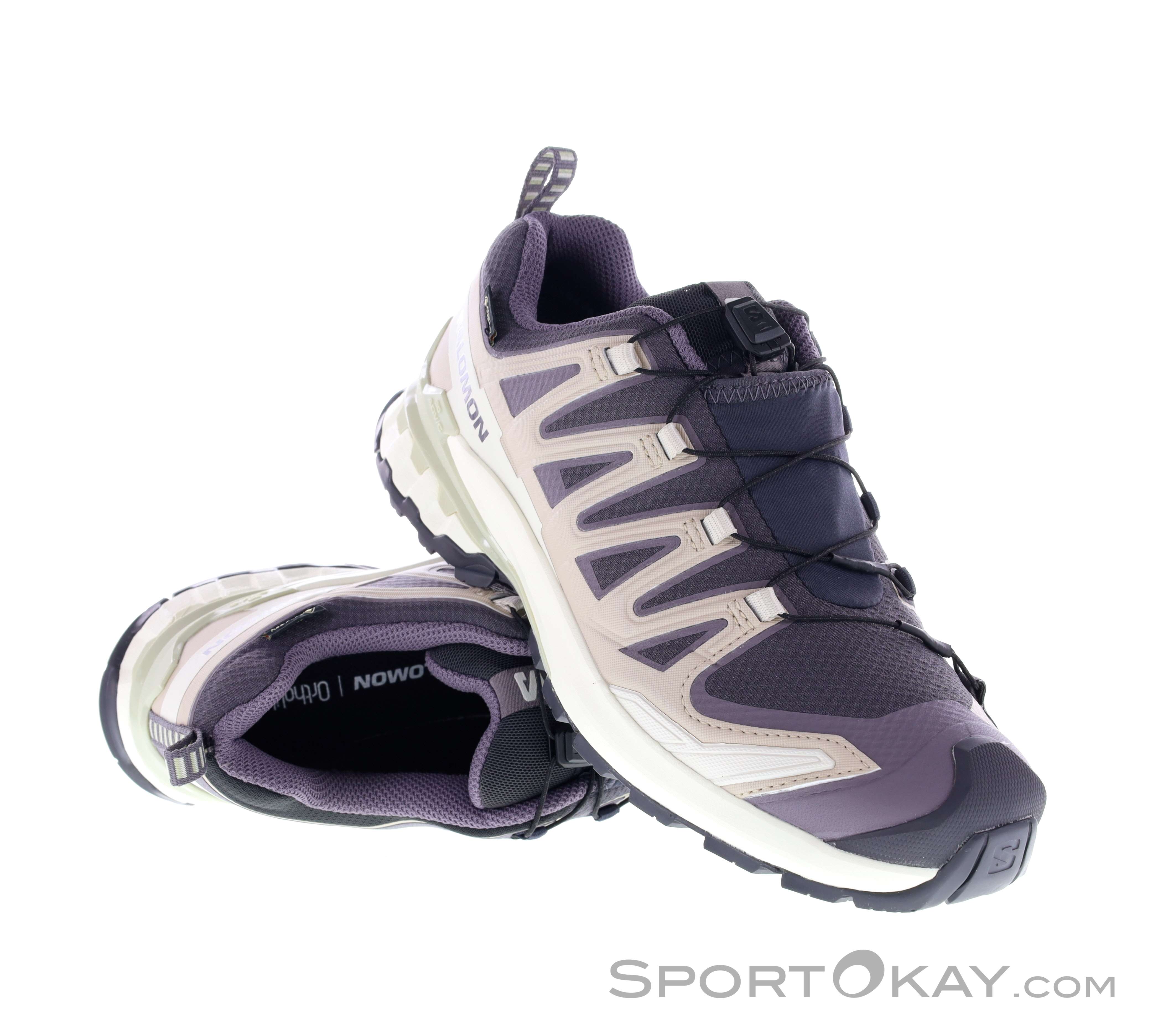 Salomon XA PRO 3D V9 GTX Damen Traillaufschuhe Gore-Tex, Salomon, Grau, , Damen, 0018-11842, 5638355428, 195751887618, N1-01.jpg