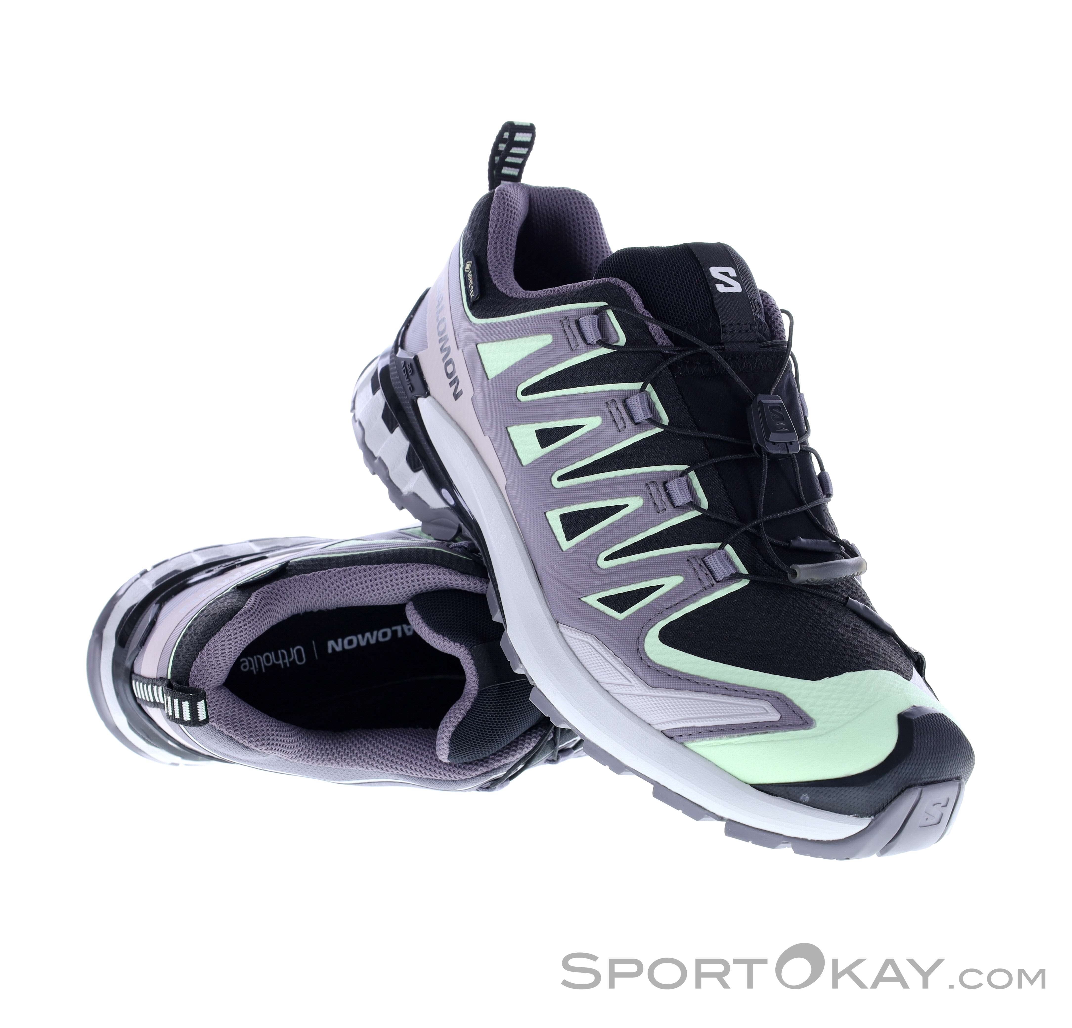 Salomon XA PRO 3D V9 GTX Damen Traillaufschuhe Gore-Tex, Salomon, Hell-Grün, , Damen, 0018-11842, 5638355435, 198720086760, N1-01.jpg