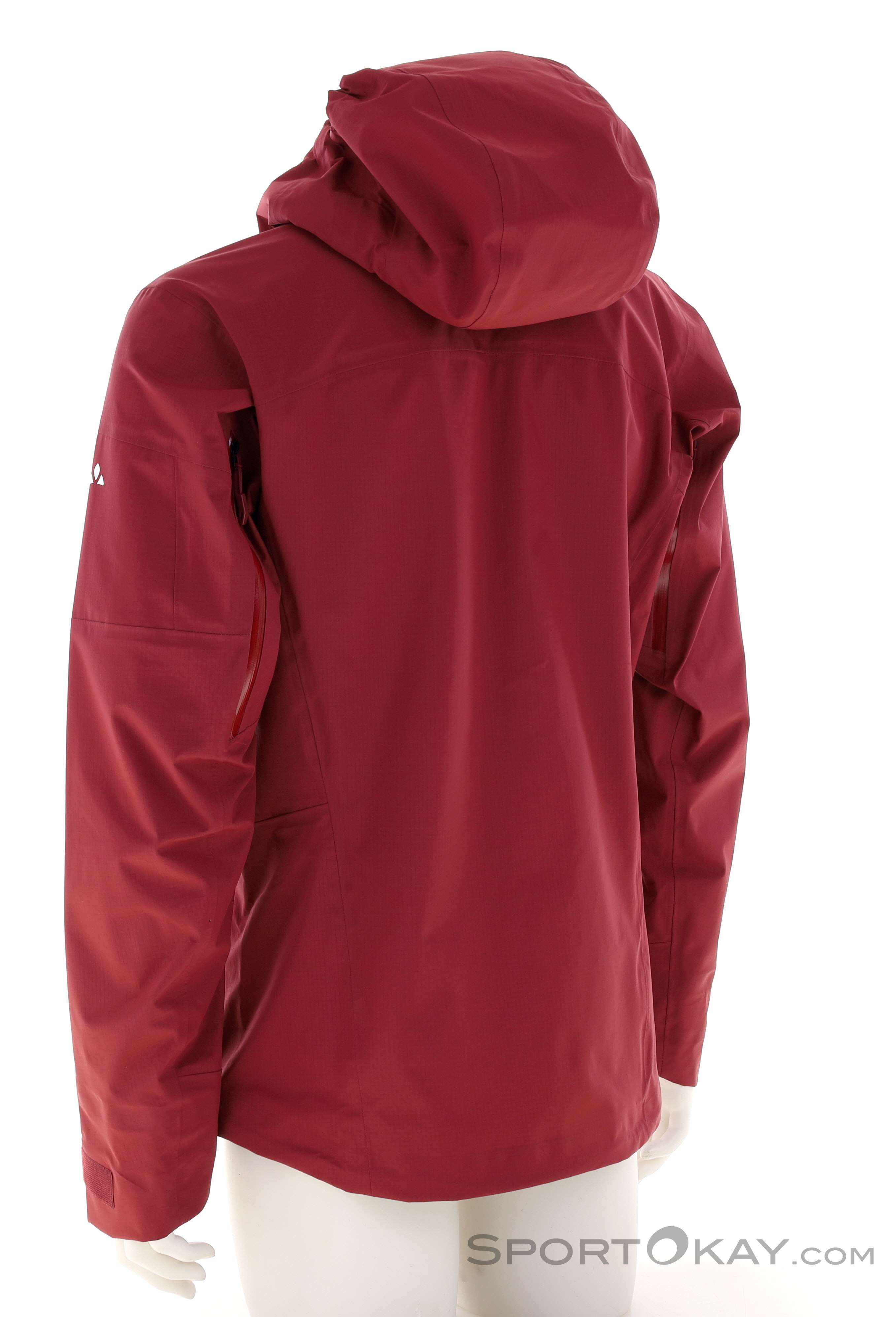VAUDE Men's Monviso 3L Jacket Glowing Red Test - 83/100 (gut - View #4