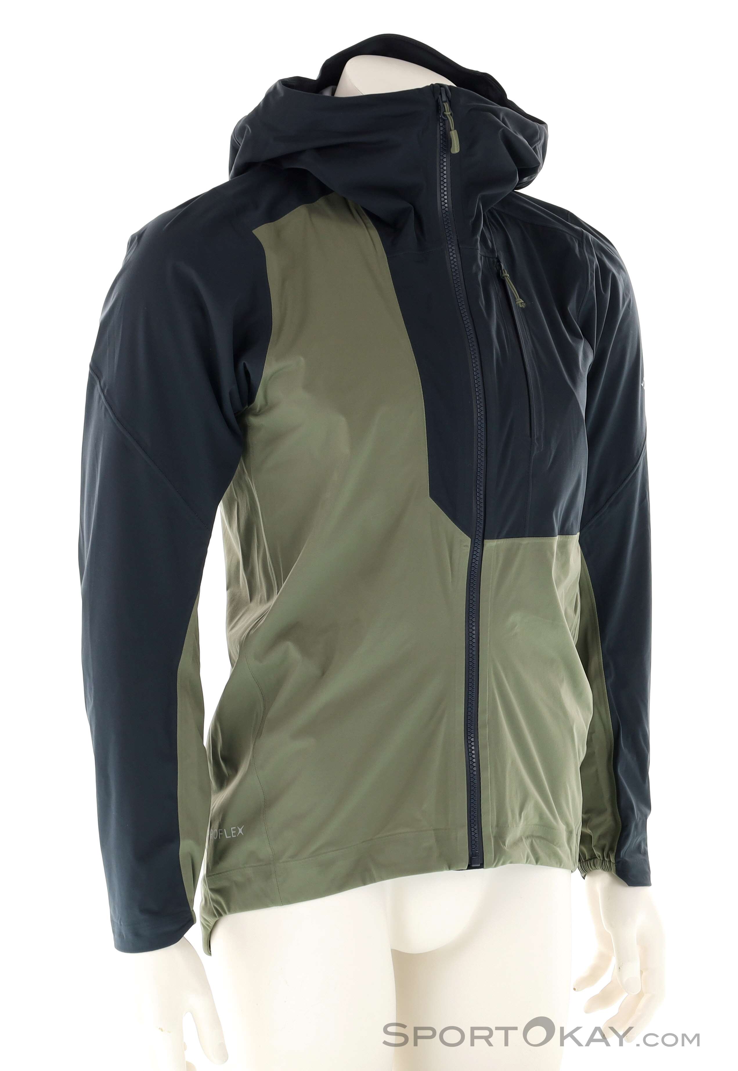 Rab Cinder Kinetic Herren Regenjacke, Rab, Beige, , Herren, 0474-10165, 5638410787, 5059913060699, N1-01.jpg