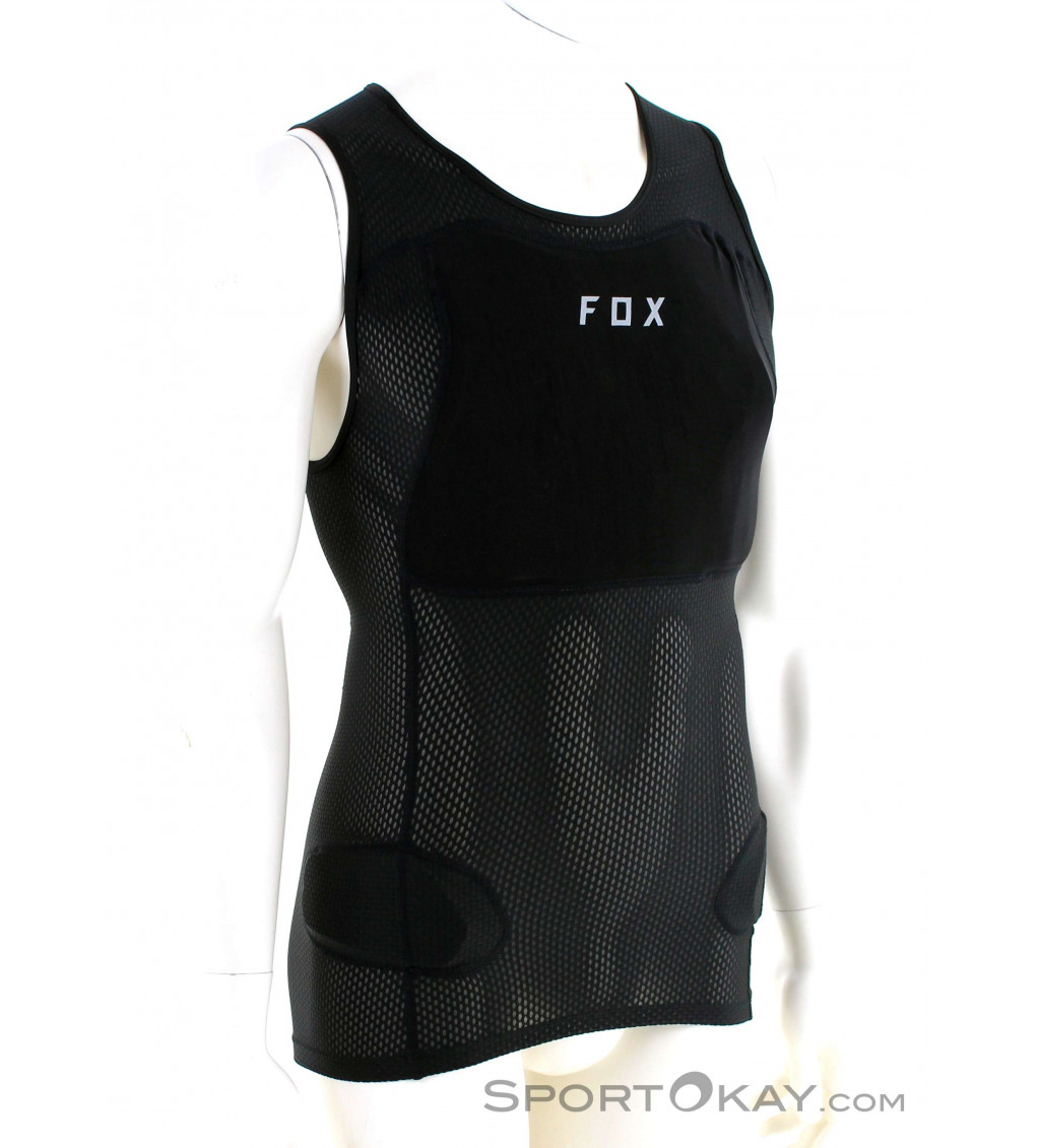 FOX Base Frame Pro D3O Fahrrad MTB ebike MX Cross leichte Protektoren Jacke/Shirt schwarz M