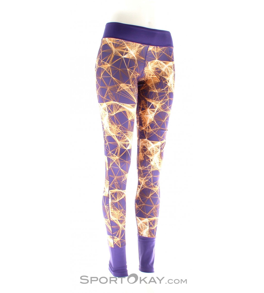 adidas adidas Super Long Allover Print Tight Damen Fitnesshose adidas adidas Super Long Allover Print Tight Damen Fitnesshose