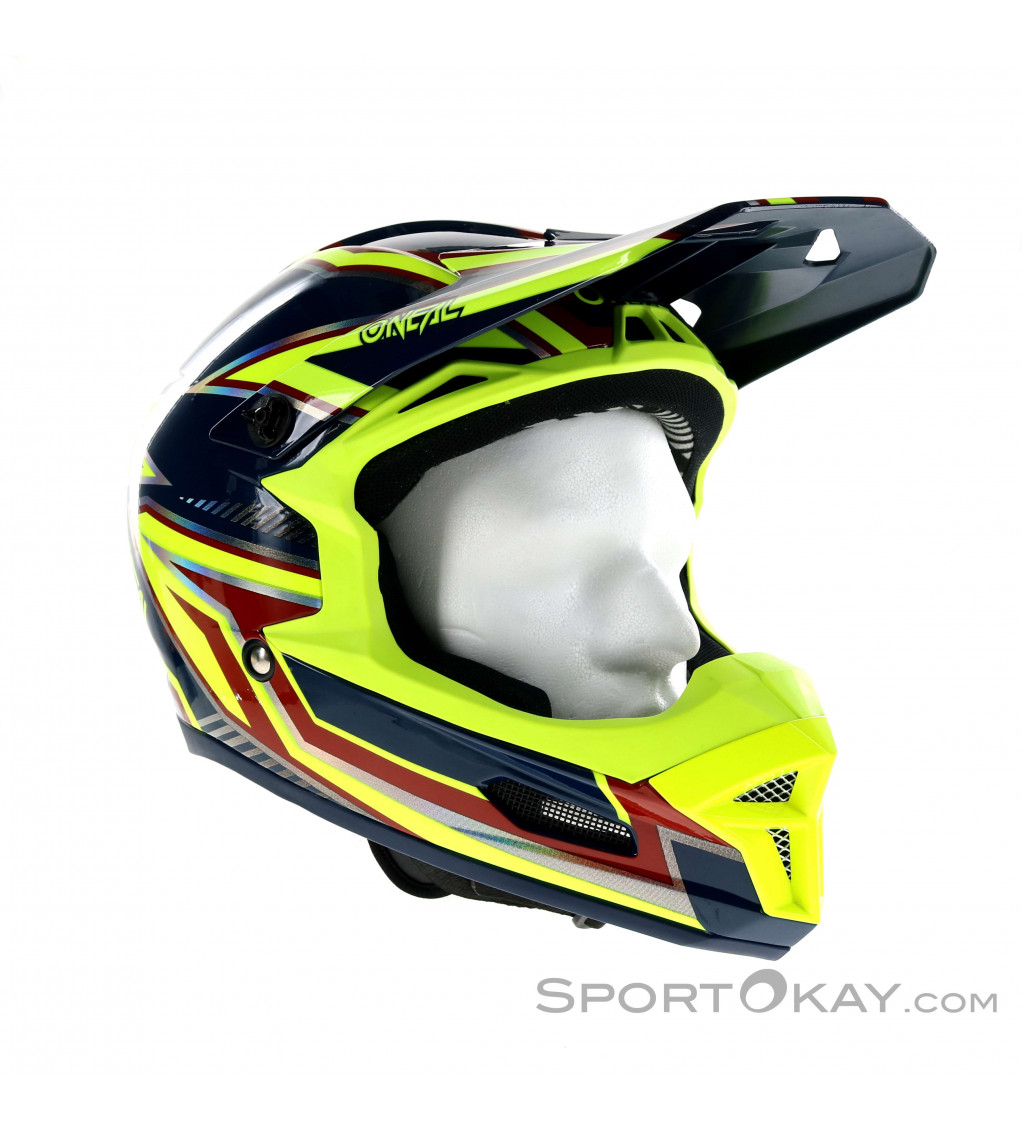ONEAL Fury Rapid DH Fahrrad Helm schwarz 2020 Oneal