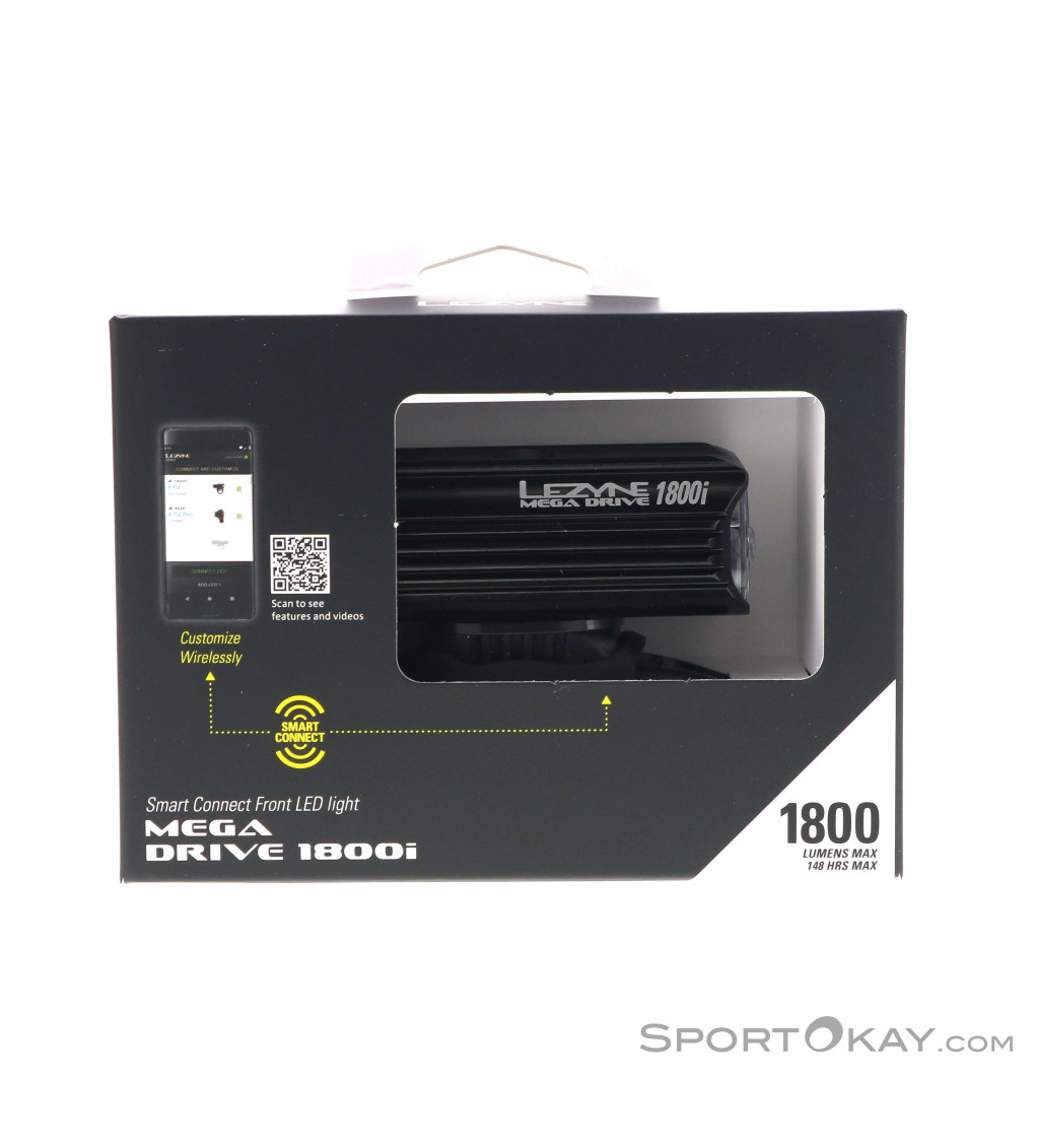 lezyne mega drive 1800i front light