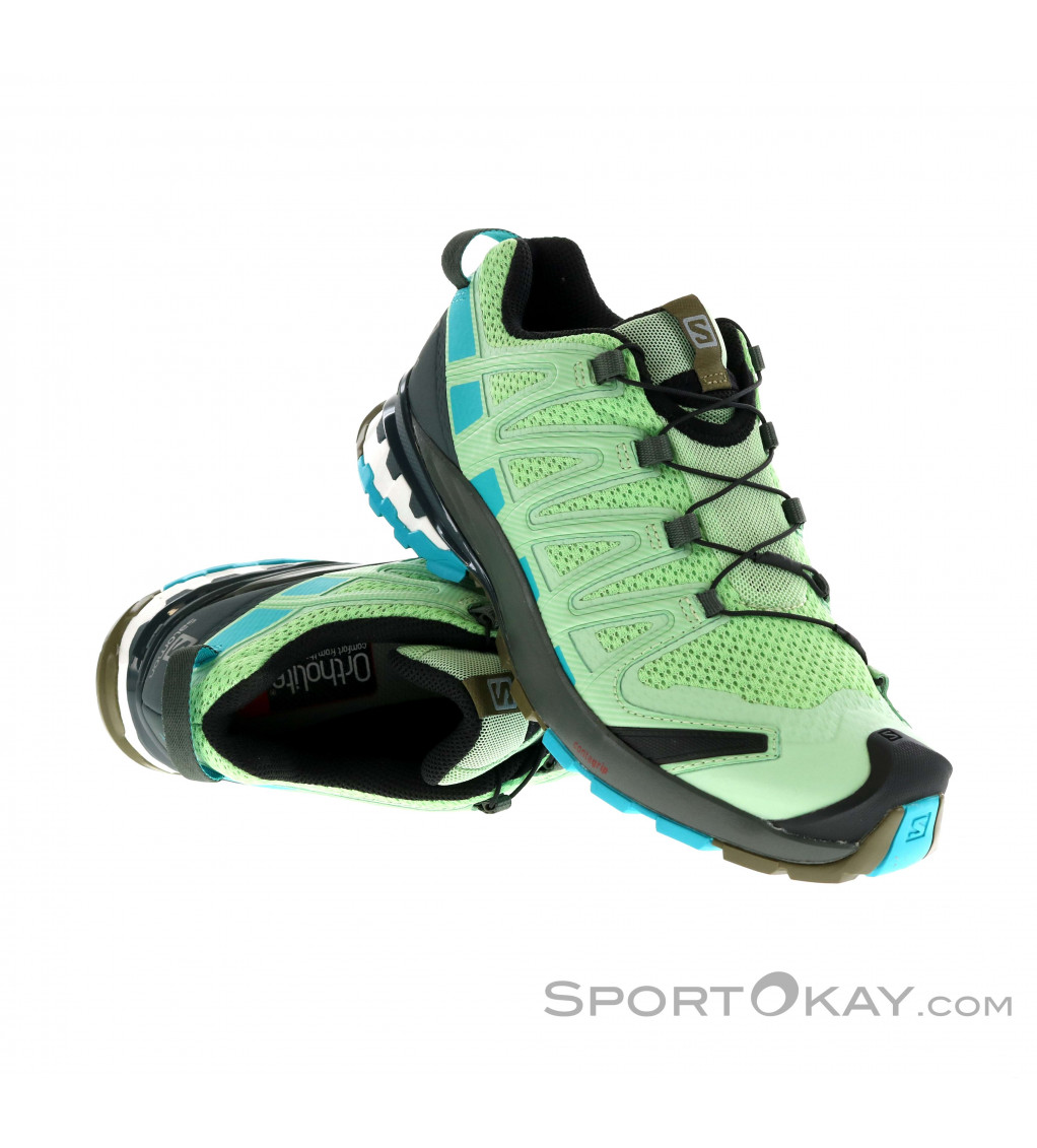 Salomon XA Pro 3D v8 Damen-Laufschuhe Trailrunning Jogging-Schuhe Grün