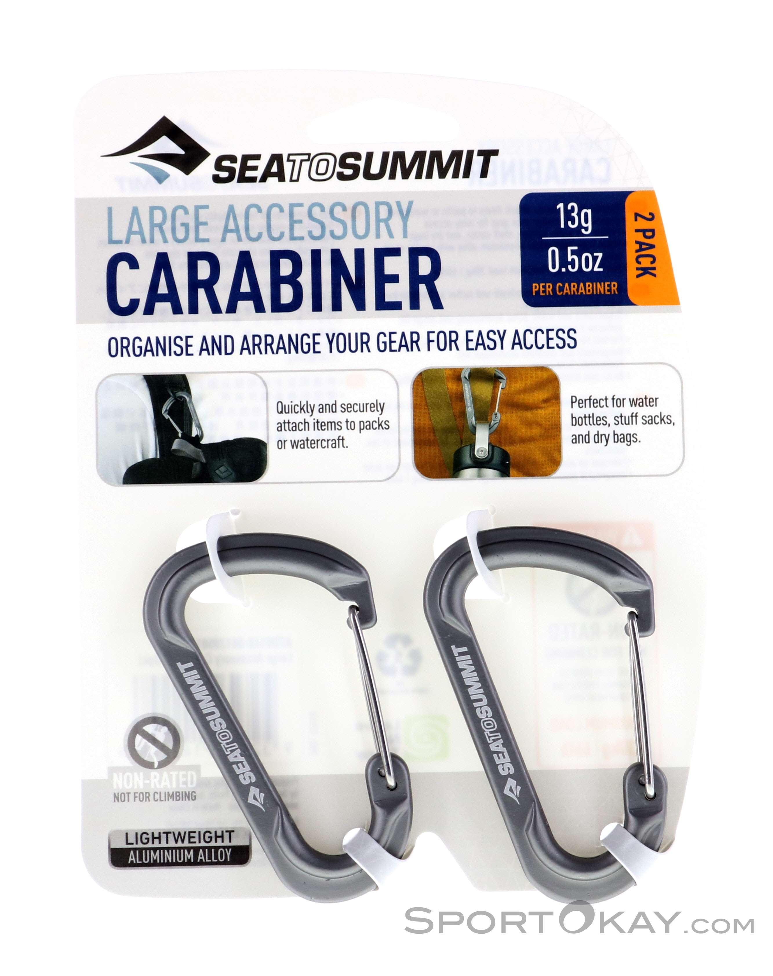 Sea to Summit Accessory Carabiner Karabiner 3er Pack Schlüsselanhänger 