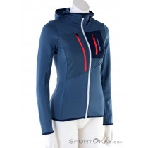 Ortovox Fleece Grid Hoody Damen Fleecejacke