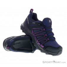 Salomon X Ultra 3 GTX Damen Trekkingschuhe Gore-Tex-Blau-3,5