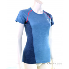 Ortovox 120 Cool Tec Fast Upward Damen T-Shirt-Blau-S