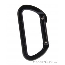 Black Diamond Light D Schnappkarabiner-Schwarz-One Size