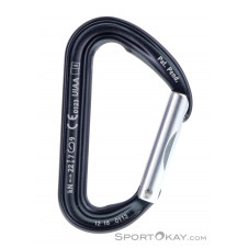 Camp Photon Straight Gate Schnappkarabiner-Schwarz-One Size