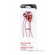 MSR Tent Guylines Medium Zelt Zubehör-Rot-M