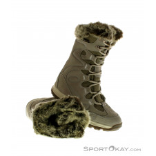 Jack Wolfskin Glacier Bay Texapore High Damen Winterschuhe-Beige-7,5