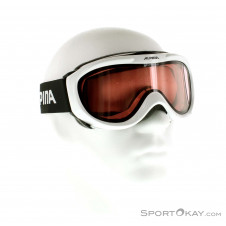 Alpina Freespirit QL Skibrille-Weiss-One Size