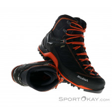 Salewa MTN Trainer Mid GTX Herren Trekkingschuhe Gore-Tex-Schwarz-8