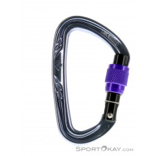 Black Diamond Nitron Screwgate Schraubkarabiner-Lila-One Size