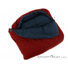 Mammut Creon Down 3-Season Daunenschlafsack links-Rot-195