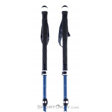 Leki Micro Vario Carbon Antishock 110-130cm Trekkingstöcke-Blau-100-130
