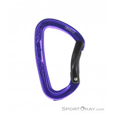 Black Diamond Nitron Bent Schnappkarabiner-Lila-One Size