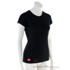 Mons Royale Bella Tech Damen Funktionsshirt-Schwarz-M