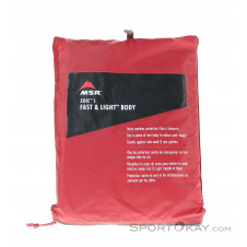 MSR Zoic 1 Fast&Light Body Zelt Zubehör-Rot-One Size