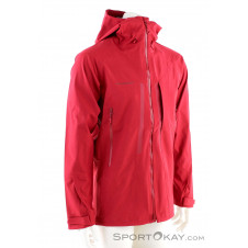 Mammut Masao Hooded Herren Outdoorjacke-Rot-S