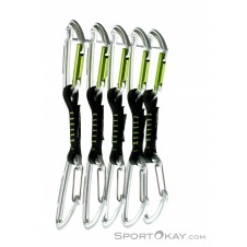 Edelrid Slash Wire Set 10cm 5er Expressschlingen-Set-Grau-10