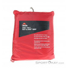 MSR Hubba Tour 2 Fast&Light Body Zelt Zubehör-Rot-One Size