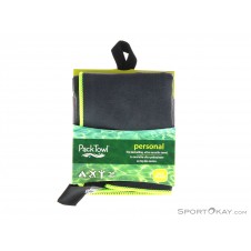 Packtowl Personal Face Mikrofaserhandtuch-Schwarz-One Size