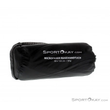 SportOkay.com Towel L Microfaser Handtuch-Blau-L