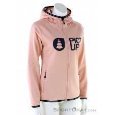 Picture Atila Zip Tech Fleece Damen Sweater-Pink-Rosa-XS