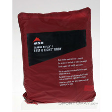 MSR Carbon Reflex 1 Fast&Light Body Zelt Zubehör-Rot-One Size