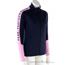 Peak Performance Riderz Hoody Damen Sweater-Blau-S