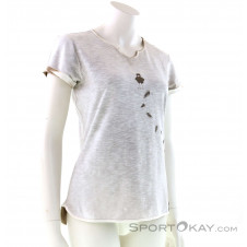 Chillaz Tao Hirschkrah Damen T-Shirt-Grau-34