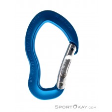 AustriAlpin Micro Snapgate Bent Schnappkarabiner-Grau-One Size